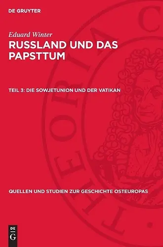 Die Sowjetunion Und Der Vatikan cover