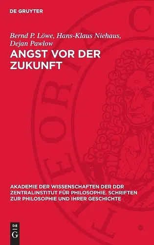Angst VOR Der Zukunft cover