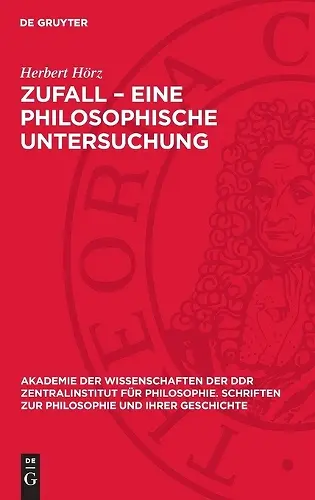 Zufall - Eine Philosophische Untersuchung cover