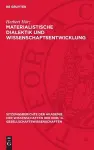 Materialistische Dialektik Und Wissenschaftsentwicklung cover