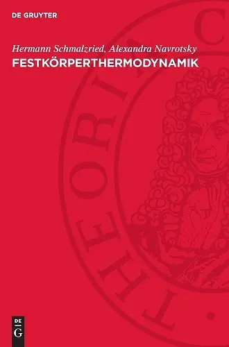 Festkörperthermodynamik cover