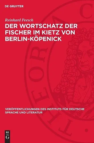 Der Wortschatz Der Fischer Im Kietz Von Berlin-Köpenick cover