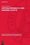 Ortsnamenbuch Der Niederlausitz cover