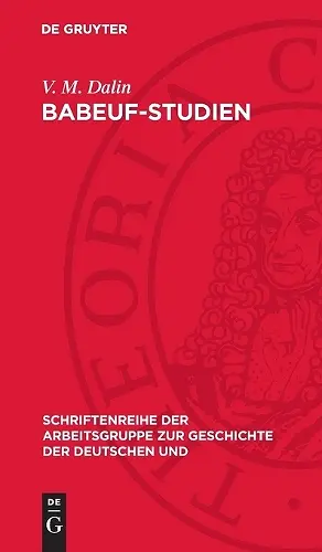 Babeuf-Studien cover