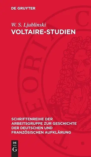 Voltaire-Studien cover