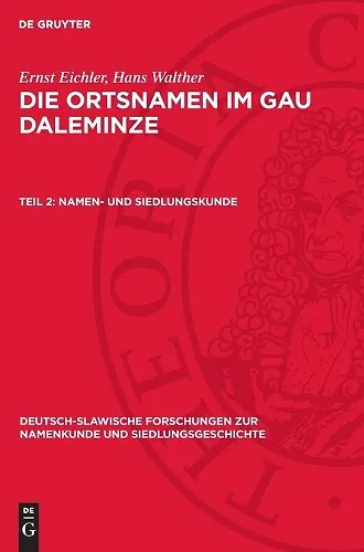 Namen- Und Siedlungskunde cover