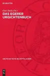 Das Egerer Urgichtenbuch cover