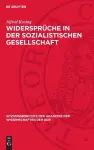 Widersprüche in Der Sozialistischen Gesellschaft cover