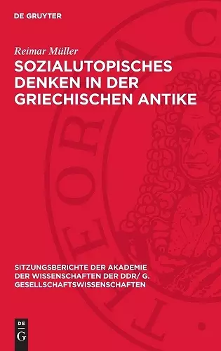 Sozialutopisches Denken in Der Griechischen Antike cover