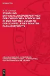Stand Und Entwicklungsperspektiven Der Chemischen Forschung in Der Adw Der Udssr an Der Schwelle Des Zehnten Planjahrfünfts cover