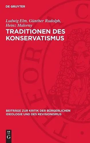 Traditionen Des Konservatismus cover