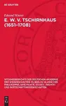 E. W. V. Tschirnhaus (1651-1708) cover