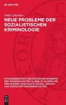 Neue Probleme Der Sozialistischen Kriminologie cover