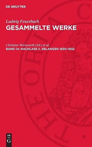 Nachlaß II. Erlangen 1830-1832 cover