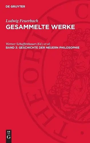 Geschichte Der Neuern Philosophie cover