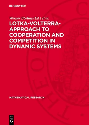 Lotka-Volterra-Approach to Cooperation and Competition in Dynamic Systems cover