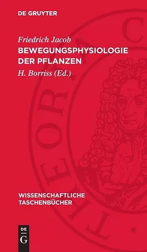 Bewegungsphysiologie Der Pflanzen cover