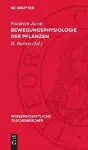 Bewegungsphysiologie Der Pflanzen cover
