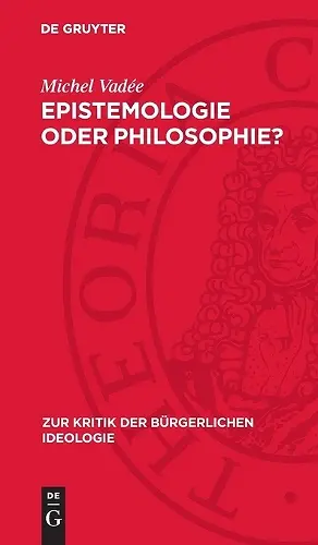 Epistemologie Oder Philosophie? cover