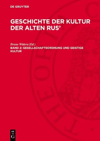 Gesellschaftsordnung Und Geistige Kultur cover
