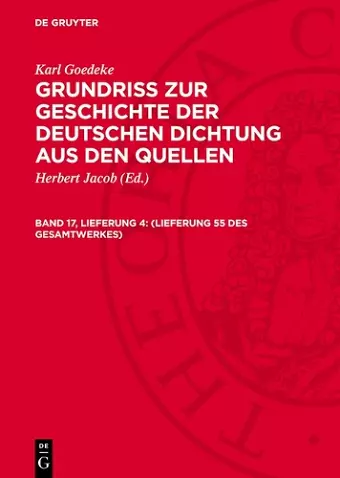 (Lieferung 55 Des Gesamtwerkes) cover
