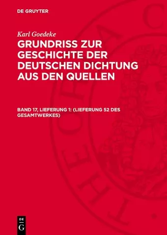(Lieferung 52 Des Gesamtwerkes) cover