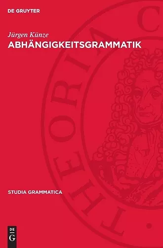 Abhängigkeitsgrammatik cover