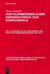 Zeitschriften Aus Der Frühzeit Der Deutschen Arbeiterbewegung (1834-1847) cover