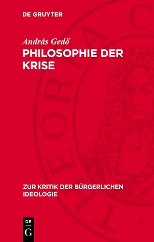 Philosophie Der Krise cover
