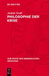 Philosophie Der Krise cover