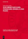 Zum Briefwechsel Zwischen Engels Und Marx cover