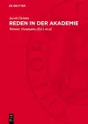 Reden in Der Akademie cover