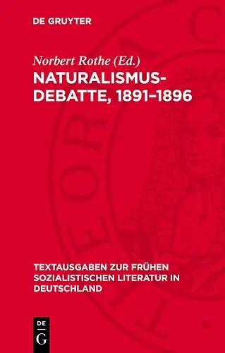 Naturalismus-Debatte, 1891-1896 cover