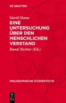 Eine Untersuchung Über Den Menschlichen Verstand cover