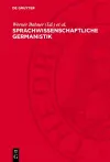 Sprachwissenschaftliche Germanistik cover