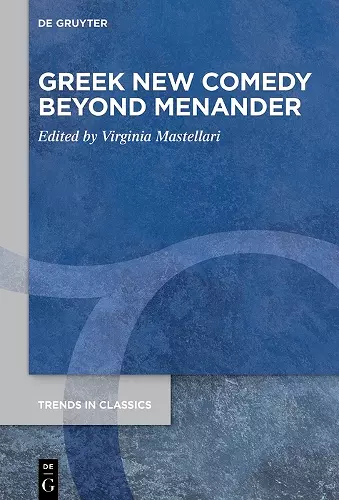 Greek New Comedy Beyond Menander cover