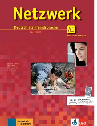 Netzwerk A1: Deutsch als Fremdsprache - Kursbuch mit DVD und 2 Audio-CDs cover