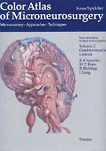 Color Atlas of Microneurosurgery: Volume 2 - Cerebrovascular Lesions cover