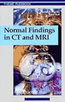 Normal Findings in CT and MRI, A1, print cover