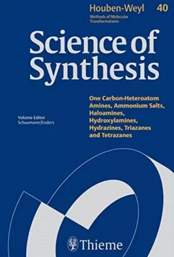 40aScience of Synthesis: Houben-Weyl Methods of Molecular Transformations Vol. 40a cover