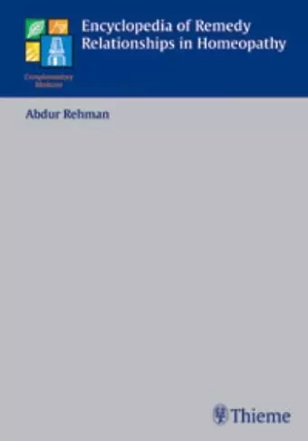 Encyclopedia of Remedy Relationships in Homoeopathy cover