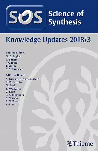 Science of Synthesis: Knowledge Updates 2018 Vol. 3 cover