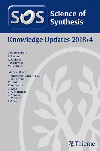 Science of Synthesis: Knowledge Updates 2018 Vol. 4 cover
