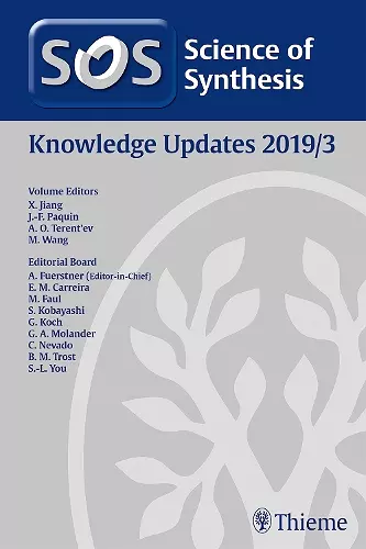 Science of Synthesis: Knowledge Updates 2019/3 cover