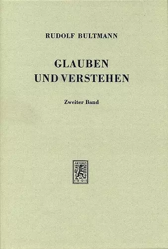 Glauben und Verstehen cover