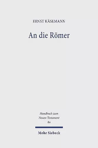 An die Römer cover