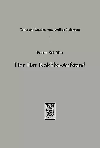 Der Bar-Kokhba-Aufstand cover
