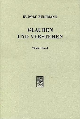 Glauben und Verstehen cover