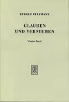 Glauben und Verstehen cover