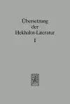 Übersetzung der Hekhalot-Literatur cover